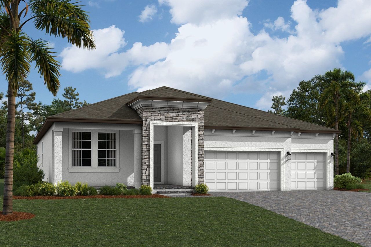 Corina III Elevation A - Harmony Ridge