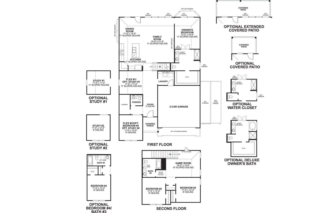 Image 2 of a home in Lily Creek at Sutton Fields.