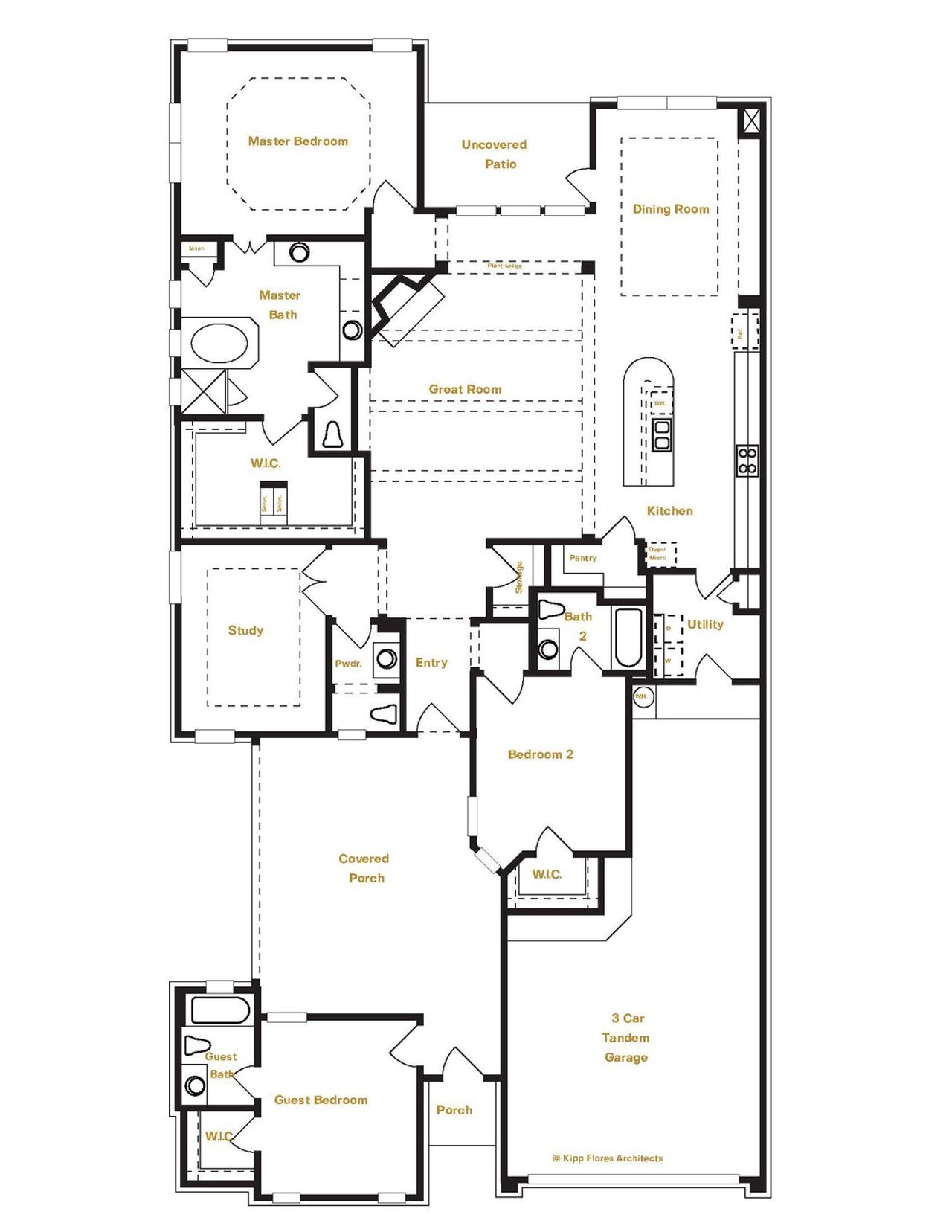 Bordeaux Floor Plan in Ranches at Creekside, Boerne | Sitterle Homes Bordeaux Floor Plan in Ranches at Creekside, Boerne | Sitterle Homes