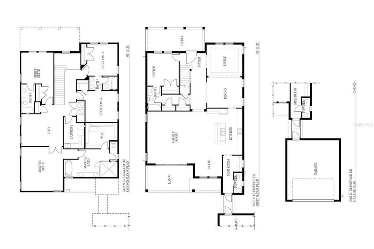 2D floor plan layout of this home in , Tampa, FL (Image 2).