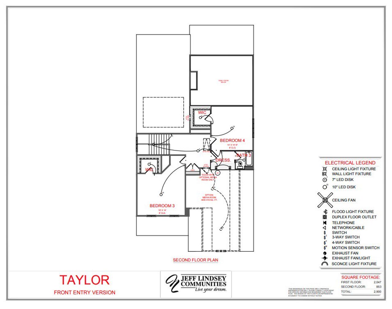 Image 2 representing the Taylor B by Jeff Lindsey Communities in Leverett Park, Newnan, GA.