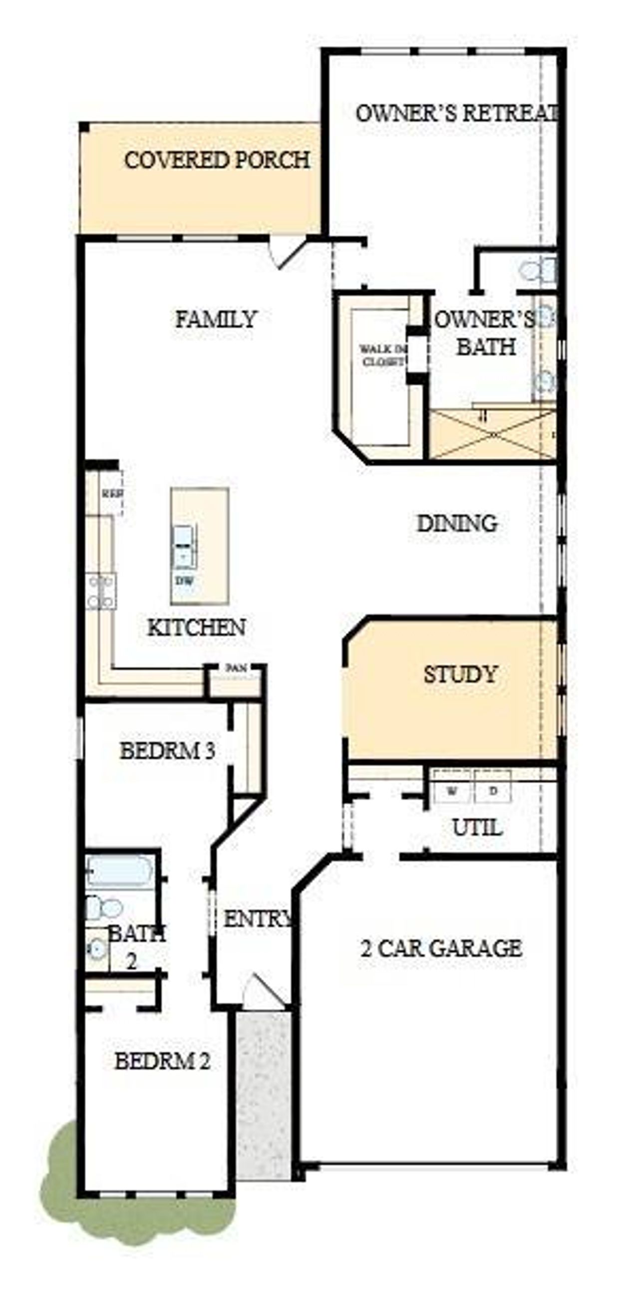 The success of a floor plan is the way you can move through it…You’ll be amazed at how well this home lives…We call it traffic patterns.