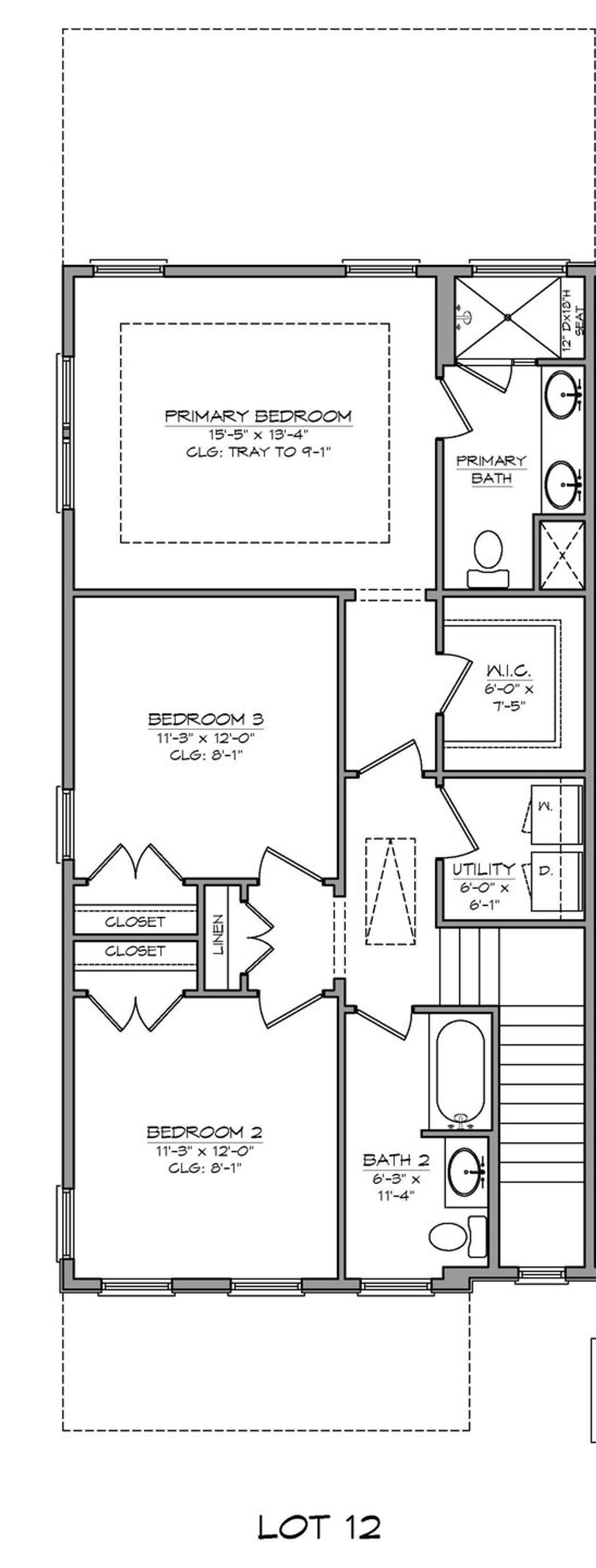 2D floor plan layout of this home in Westerly, Erie, CO (Image 2).