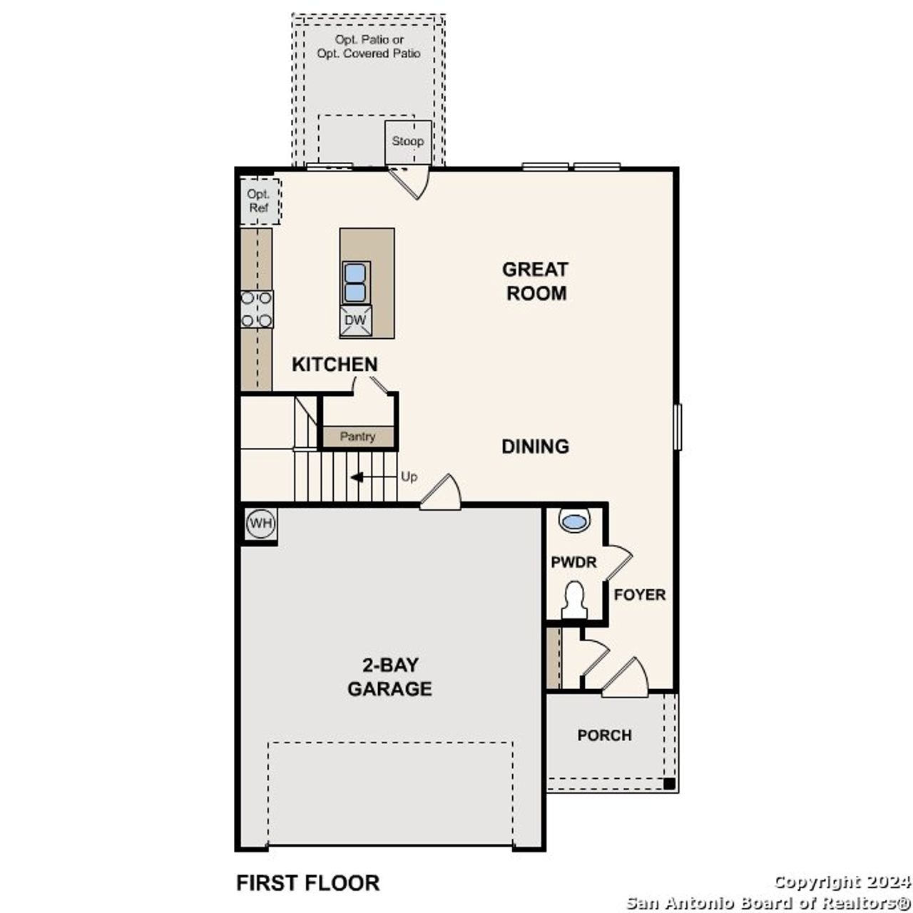2D floor plan layout of this home in Senna, Leon Valley, TX (Image 2). 2D floor plan layout of this home in Senna, Leon Valley, TX (Image 2).