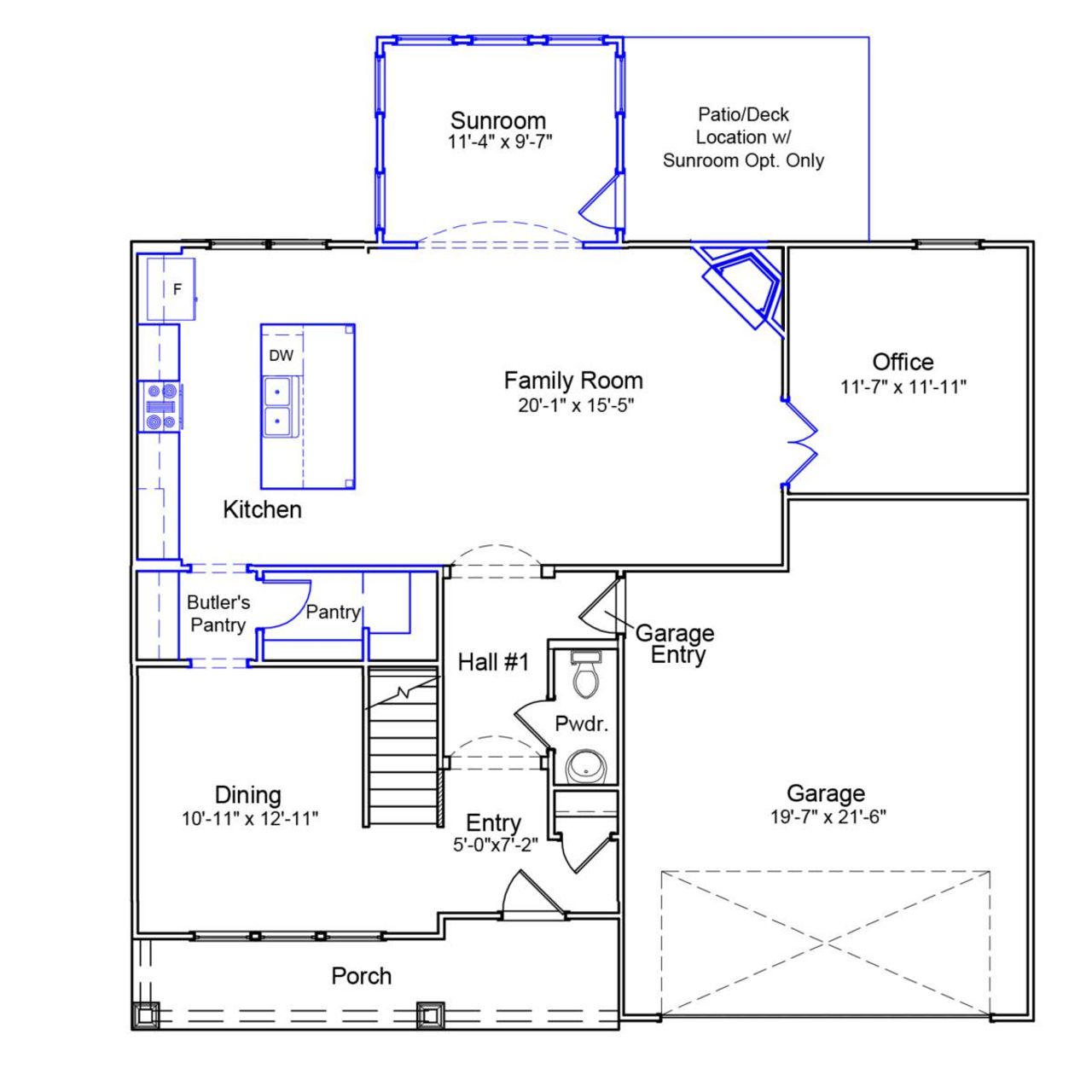 2D floor plan layout of this home in Brayden, Advance, NC (Image 2). 2D floor plan layout of this home in Brayden, Advance, NC (Image 2).