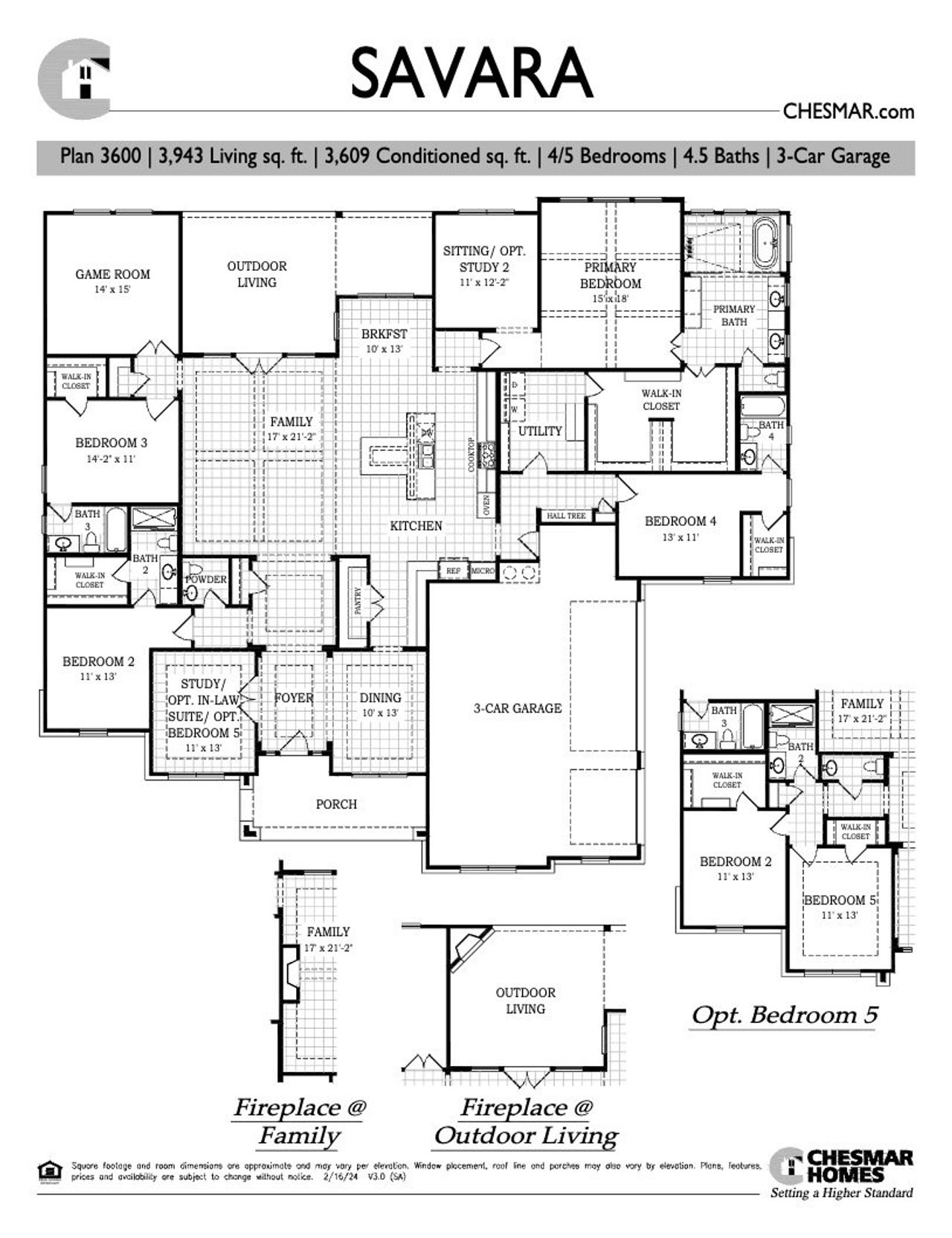 Image 2 representing the Savara by Chesmar Homes in Regency Ranch, Marion, TX.