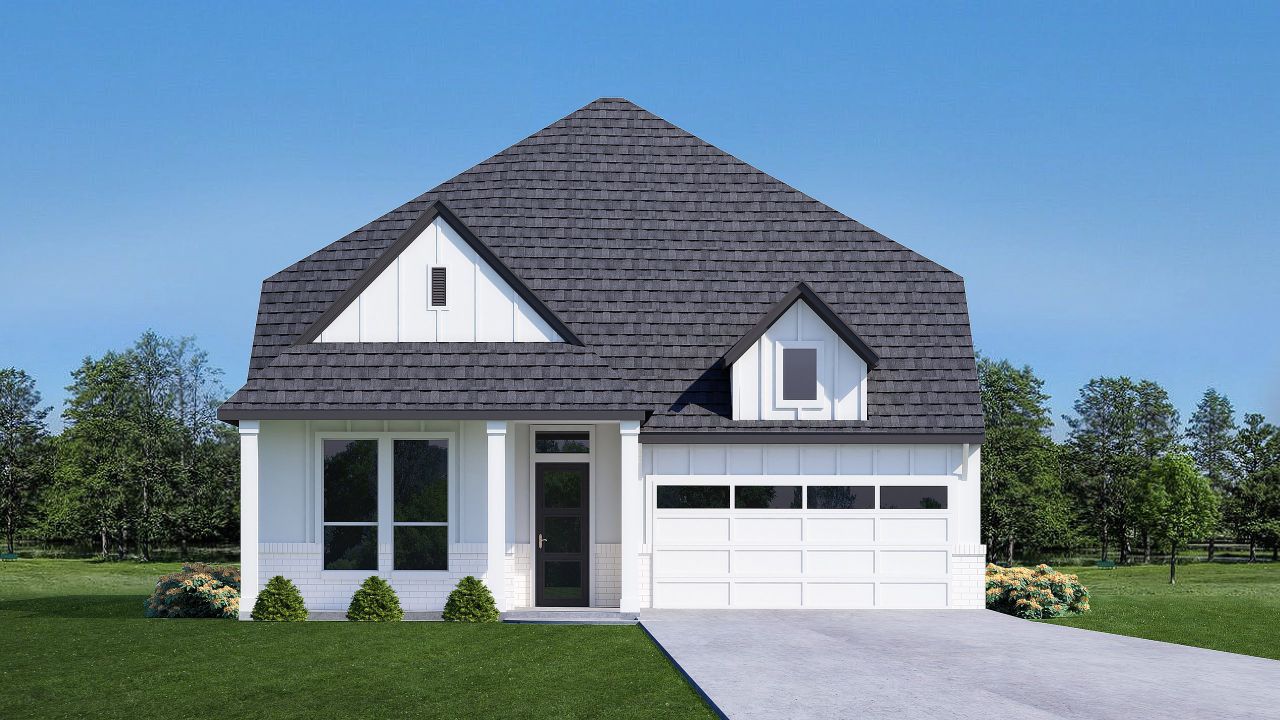 Representative exterior photo of a completed home built from the Alyssa by Our Country Homes in Parks of Aledo, Aledo, TX (Image 2).