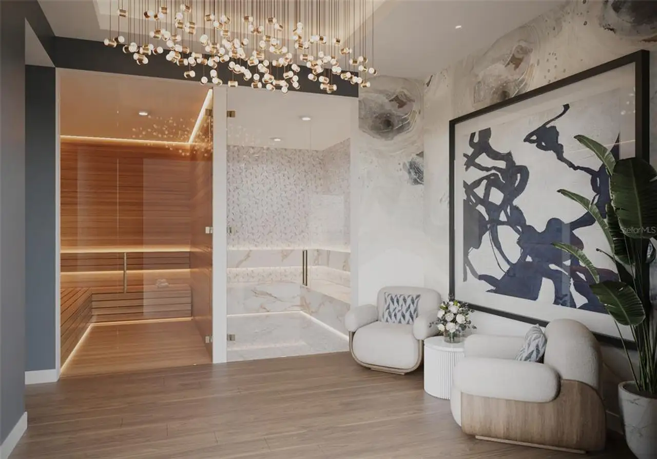 Furnished interior view inside a new home in Art House, St. Petersburg (Image 2). Furnished interior view inside a new home in Art House, St. Petersburg (Image 2).