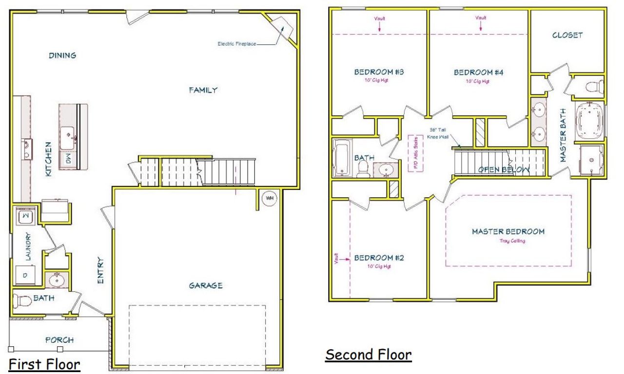 2D floor plan layout for the Bermuda by Capshaw in Garden Walk, Jackson, GA (Image 2). 2D floor plan layout for the Bermuda by Capshaw in Garden Walk, Jackson, GA (Image 2).