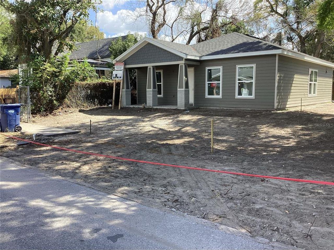 In-progress construction of a new home in , Tampa, FL (Image 2).