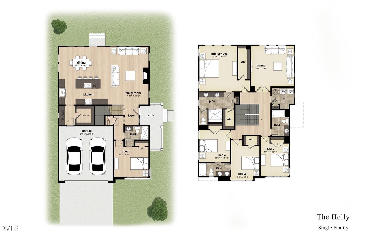 06.16.2025 Color Floor Plan - The Holly
