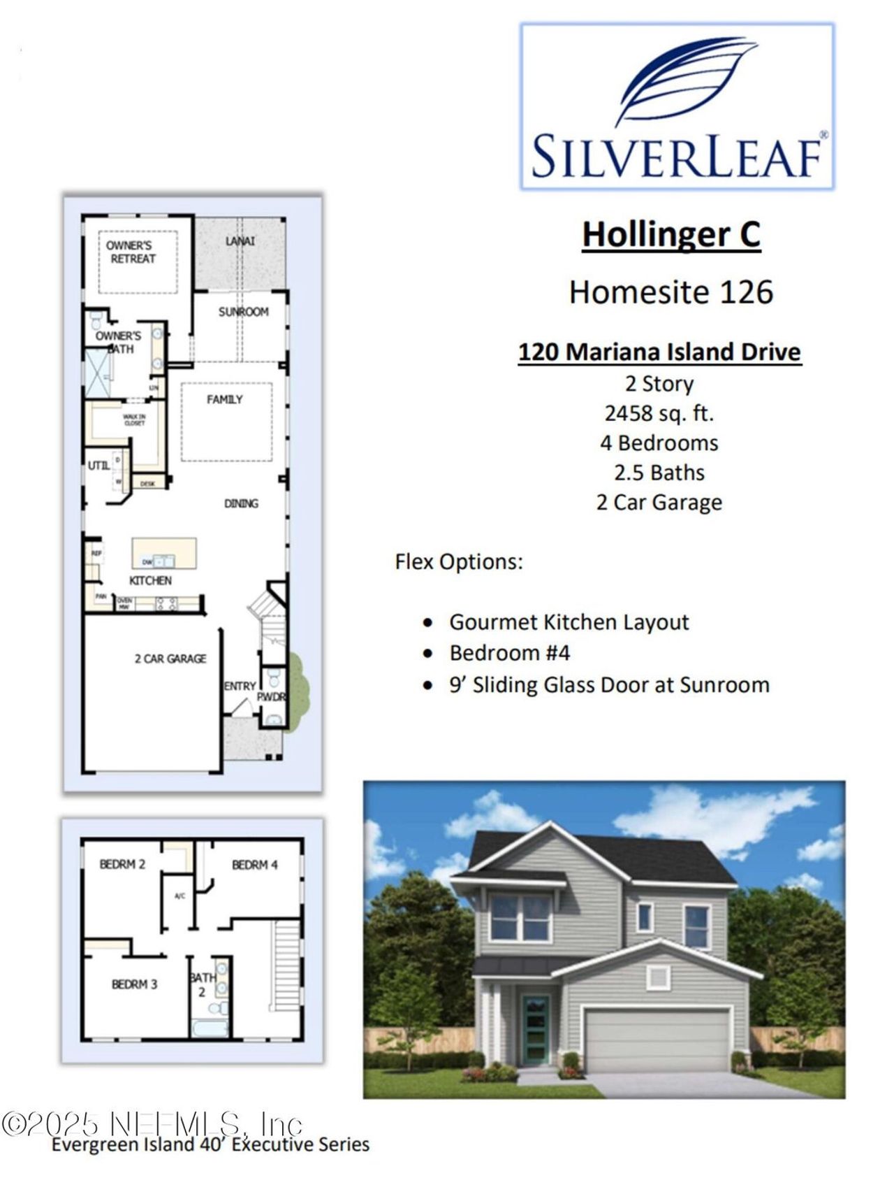 Image 2 of a home in Evergreen Island at Silverleaf - Executive.