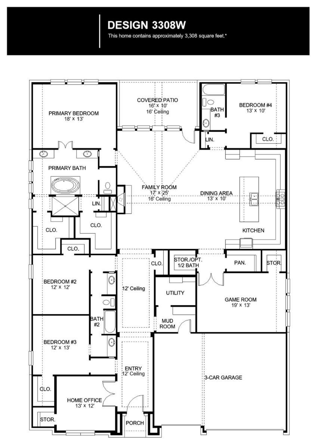 2D floor plan layout of this home in The Colony, Bastrop, TX (Image 2). 2D floor plan layout of this home in The Colony, Bastrop, TX (Image 2).