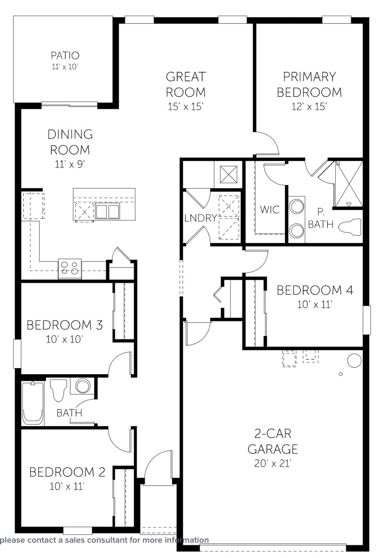 2D floor plan layout of this home in Annabelle Estates, Winter Haven, FL (Image 2). 2D floor plan layout of this home in Annabelle Estates, Winter Haven, FL (Image 2).