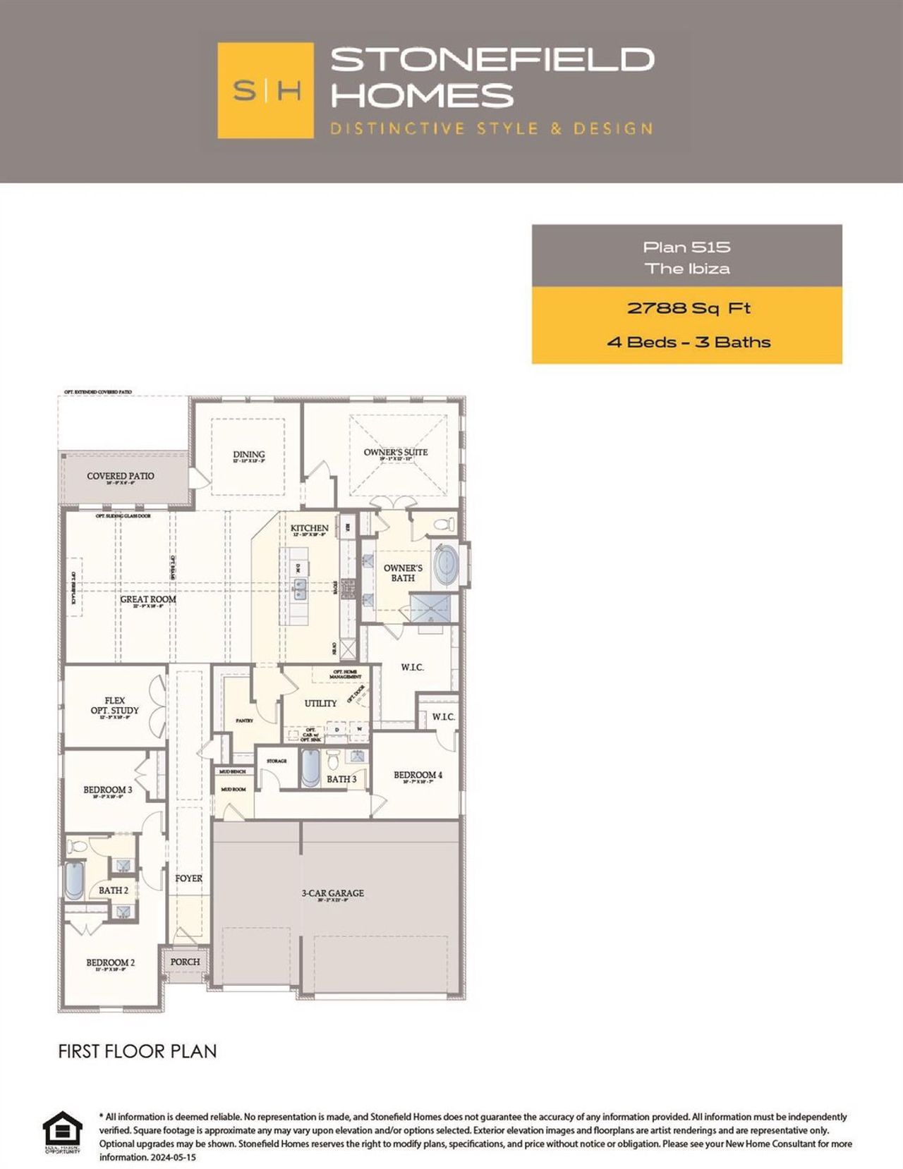2D floor plan layout of this home in , Rosharon, TX (Image 2). 2D floor plan layout of this home in , Rosharon, TX (Image 2).
