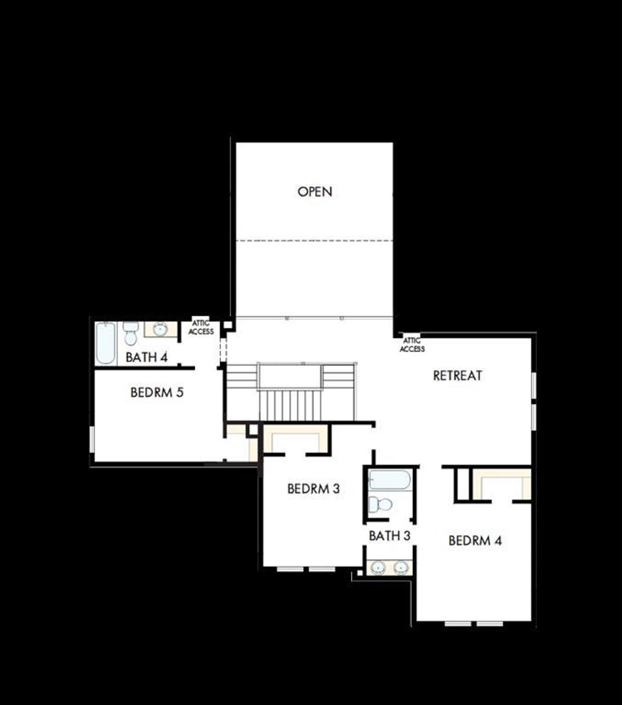 View of home floor plan