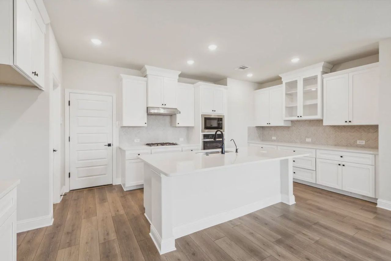 Representative furnished interior of a home built from the Cameron by Chesmar Homes in Las Lomas 60's, Forney (Image 2).