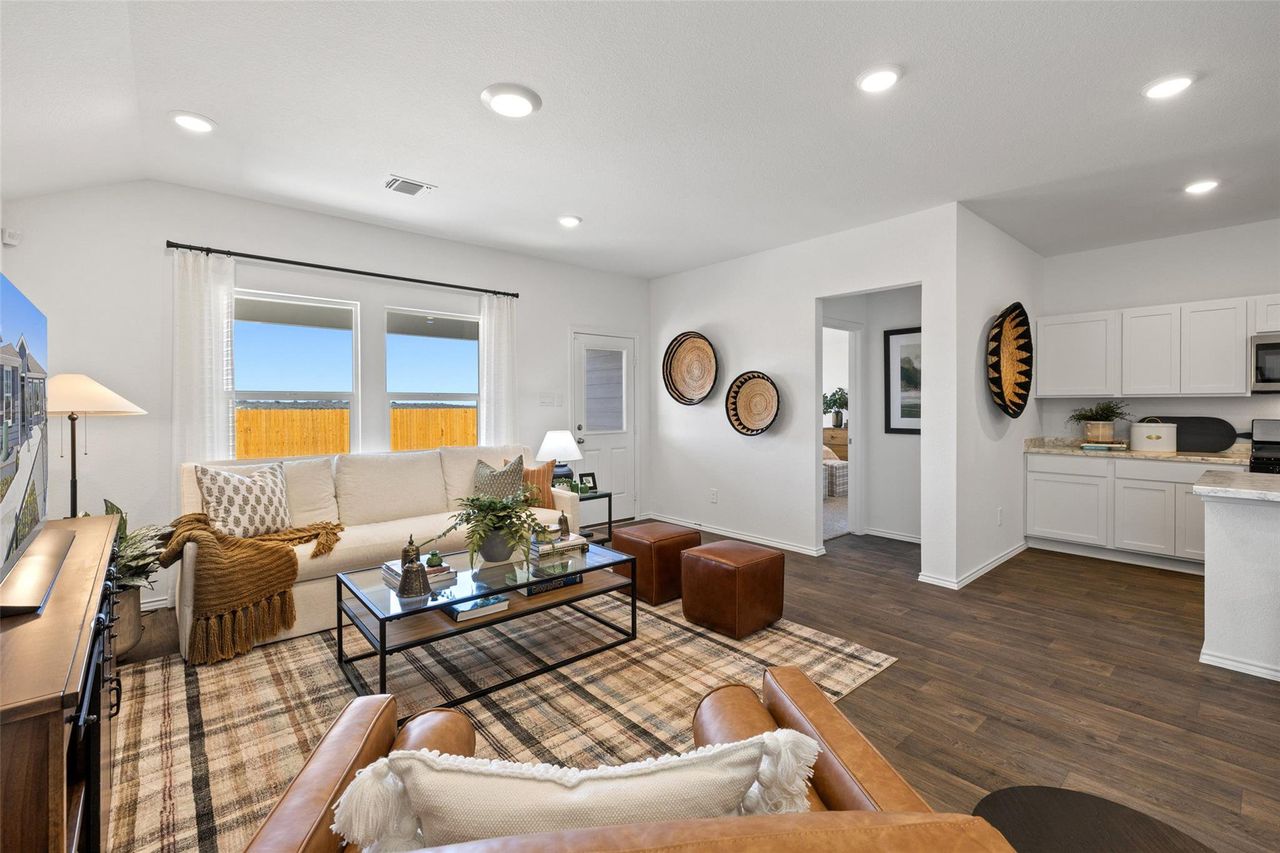 Furnished interior view inside a new home in Talavera, Kyle (Image 2).