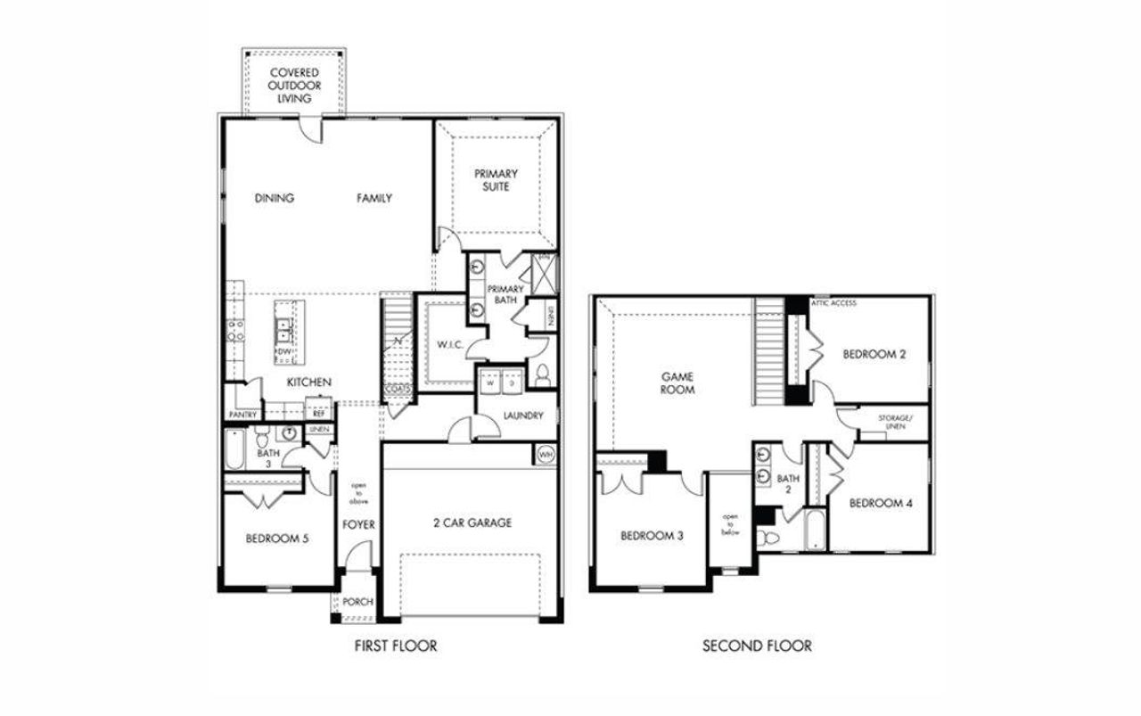 View of room layout
