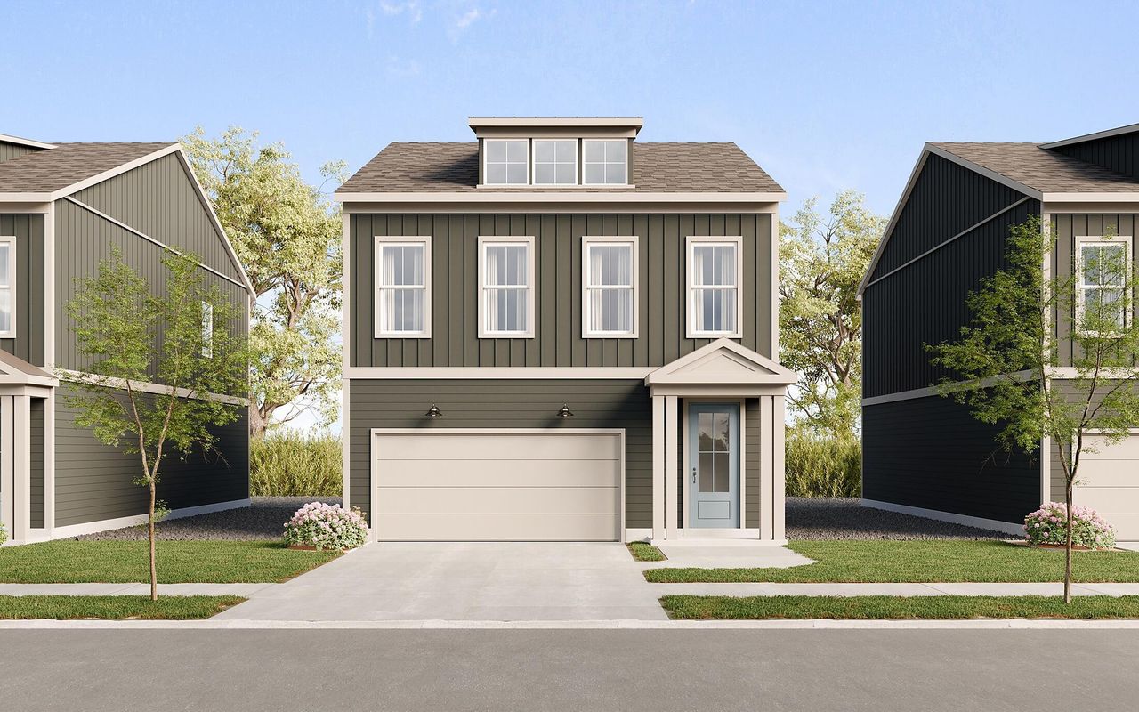 Representative exterior photo of a completed home built from the Zinnia by Empire Homes in Wildflower, Chattanooga, TN (Image 2).