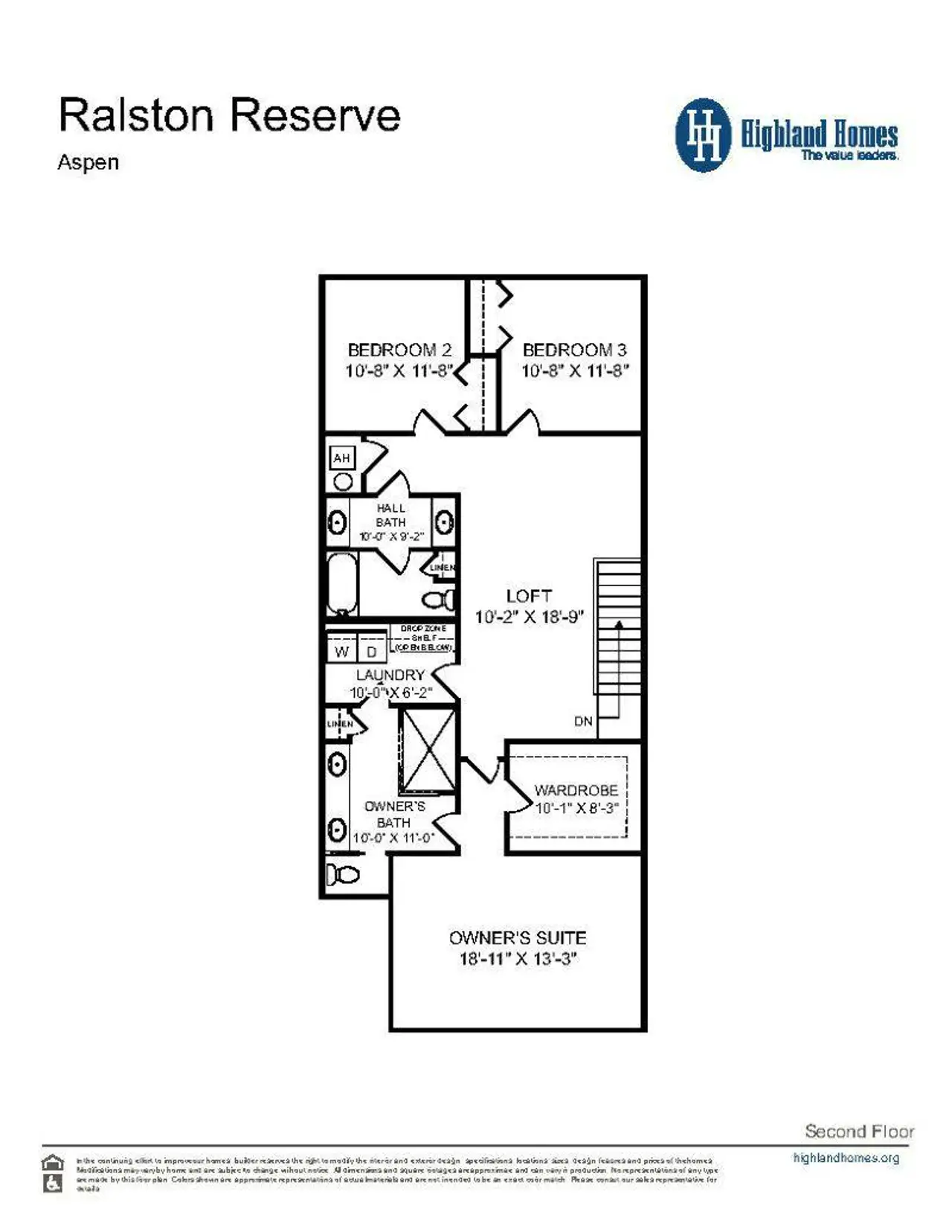 Aspen - Second Floor