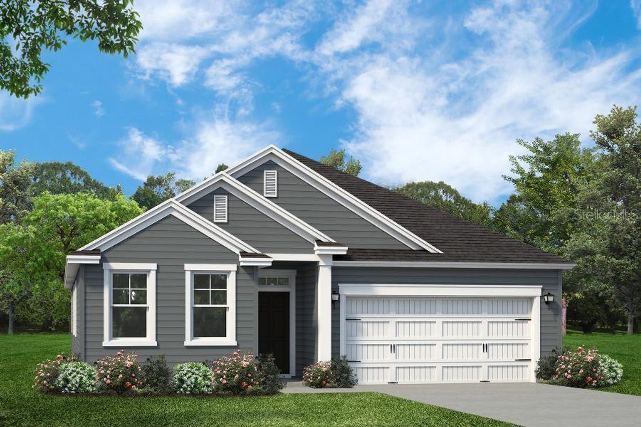 Front exterior of a new home in , Palm Coast, FL, highlighting curb appeal (Image 2).