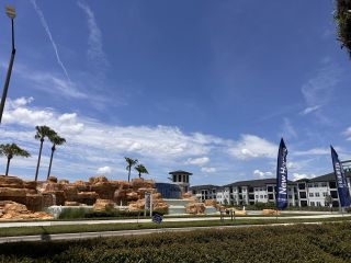 A beautiful modern community with elegant landscaping in Waterleigh by D.R. Horton (Winter Garden, FL).