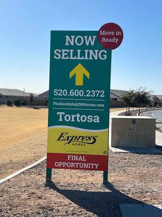 Community Amenities Explore homes in Tortosa by D.R. Horton, Maricopa, AZ. This final opportunity awaits with move-in-ready options.
