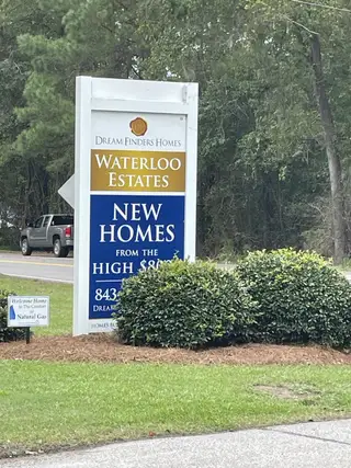 New homes available in Waterloo Estates by Dream Finders Homes, nestled in the scenic surroundings of Johns Island, SC.
