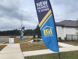 Explore new homes by LGI Homes in Westport Landing, Jacksonville, FL, with attractive entry offers and lush surroundings.