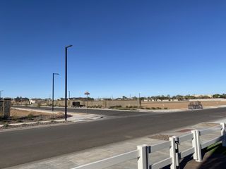 A developing community with clean streets and clear skies in San Francisco at Prasada by Fulton Homes (Surprise, AZ).