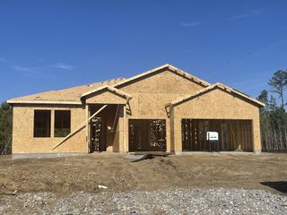 A new construction home in progress at Berkeley Bay by D.R. Horton, Ridgeville, SC.