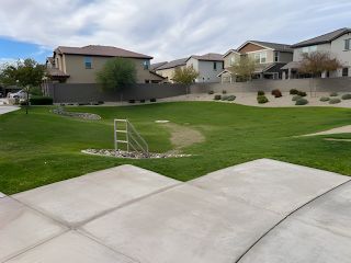 Community Amenities Charming desert-style homes with landscaped yards in Redwood Valley at Escalante by Fulton Homes (Surprise, AZ).