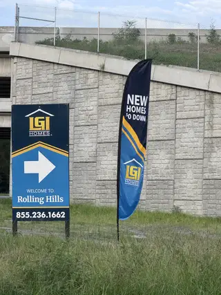 New homes available in the Rolling Hills community by LGI Homes, nestled in Green Cove Springs, FL.