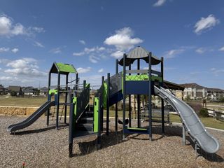 A fantastic children’s playground in Durango Farms with modern climbing structures, slides, and shaded areas for family fun.
