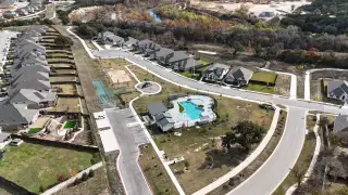 Community Amenities A vibrant, growing community with new homes and recreational spaces in Riverview by Brightland Homes (Georgetown, TX).