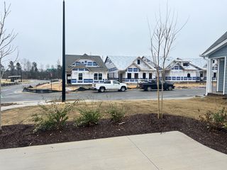 New constructions underway in The Villas at Haywood Glen by D.R. Horton, Knightdale, NC, with promising modern designs.
