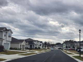 Street view A charming neighborhood street view in Olde Mandarin Estates by Mattamy Homes, Jacksonville, FL.