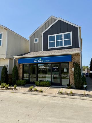 Charming model home with modern design in Spring Brook Village - Townhome Collection by Meritage Homes (Houston, TX).