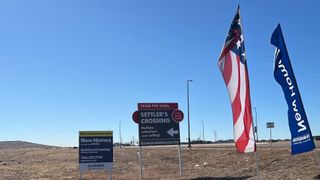 New homes at Settler's Crossing by Richmond American Homes in Commerce City, CO. Multiple collections available.