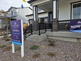 A charming modern home with a welcoming porch in Farmlore by Century Communities (Brighton, CO).