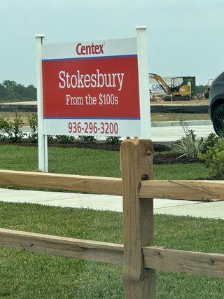 A new development site in Stokesbury by Centex, featuring homes from the $100s in Waller, TX.