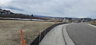 A developing community with rolling landscapes in Montaine by Brightland Homes, Castle Rock, CO.