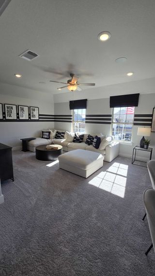 Model Home The showcase a beautifully designed modern home with a variety of stylish and functional spaces.