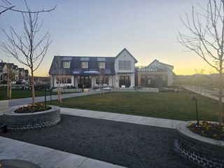 A charming modern home with landscaped grounds in the Westerly community by SLC Homes (Erie, CO).