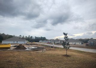 A developing neighborhood with modern homes in Creekside Landing by Maronda Homes, Callahan, FL.
