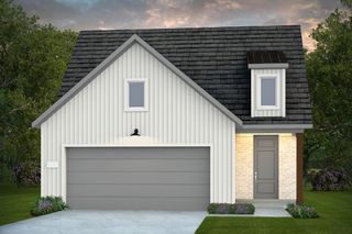 New construction Single-Family house 128 Kimberwick Ct, Georgetown, TX 78633 plan Hallmark - image