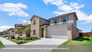 New construction  house 1829 Side Buster Trl, Leander, TX 78641 plan The Ozark - image
