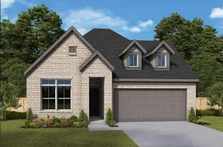 New construction Single-Family house 8915 Red Wolf Pl, Manvel, TX 77578 plan The Genoa - image