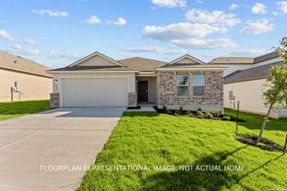 New construction  house 13531 Beebrush Saddle, San Antonio, TX 78253 plan Moscoso - 40' Smart Series - image